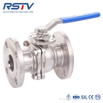 2PC Full Port API6D Fire Safe Flange Ball Valve